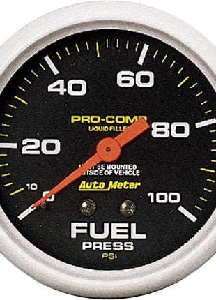 Auto Meter 5412 Mechanical Fuel Pressure Gauge, 2-5/8 inch (66.7mm)