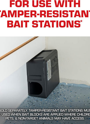 Tomcat with Bromethalin Bait Chunx Pail, Rat and Mice Control for Agricultural Use and Professional Applicators, 4.25 lbs.