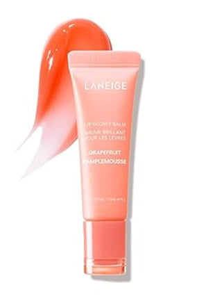 LANEIGE Lip Glowy Balm: Sheer Tinted Lip Treatment Balm Tube with Shea & Murumuru Butters for Hydrating, Moisturizing, Glossy, Non-Sticky Shine, Berry | Korean Skin Care
