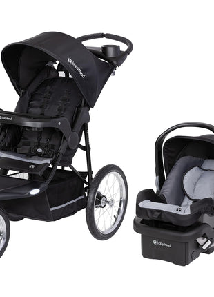 baby Trend Expedition® Jogger Travel System with EZ-LiftTM Infant Car Seat, Dash Black