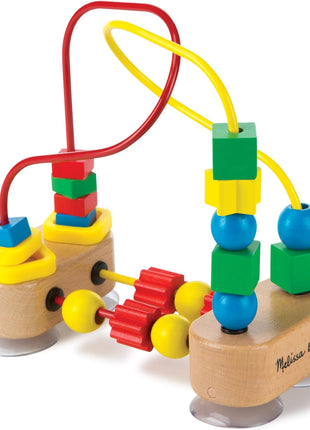 Melissa & Doug 3042 Bead Maze Toy, Multi, 4.2 x 7 x 8.6 inches ; 1.3 pounds, 1 Piece