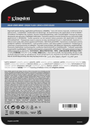 Kingston Enterprise 3840G DC600ME (Mixed-Use) | TCG Opal 2.5 inch SATA SSD | SEDC600ME/3840G