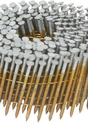 Metabo HPT Siding Nails | 2-Inch x .092 | 15 Degree | Full Round Head | Ring Shank | Wire Coil | Hot Dipped Galvanized | 3,600 Count | 13365HHPT