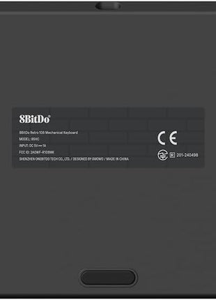 8BitDo Retro 108 Mechanical Keyboard with 108 Keys and Integrated Numpad, Bluetooth/2.4G/USB-C Hot Swappable Wireless Gaming Keyboard for Windows and Android - N Edition