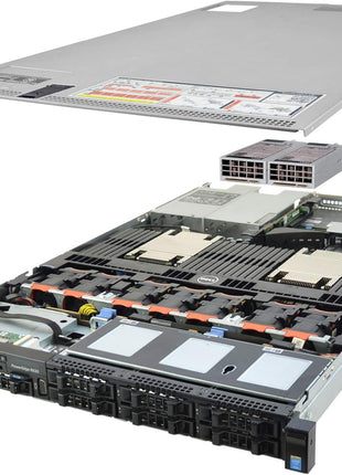 Dell PowerEdge R630 Server 2X E5-2640v3 2.60Ghz 16-Core 64GB 8X 300GB H730 (Renewed)