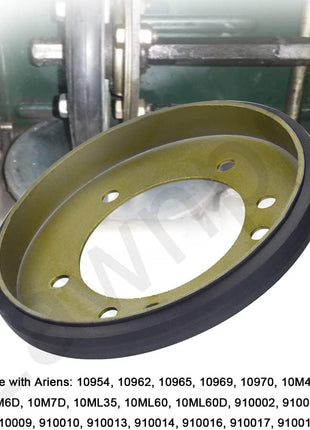 04743700 7600135YP Friction Wheel & Drive Disc Compatible with Ariens MTD Troy-Bilt Snowblowers & mowers Replaces for 00170800 00300300 53103 57423 7053103 7600135 AM122115 240-394
