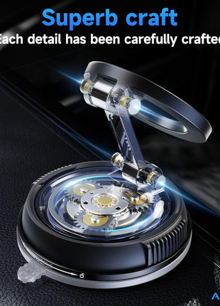 ANDERY Car Phone Holder for Magsafe [78+LBS Strongest Suction & 2400gf Magnetic] 360° Adjustable Car Phone Mount, Phone Holders for Your Car for iPhone 17 Pro Max 16 15 14 13 12 Plus Air, Carbon Fiber