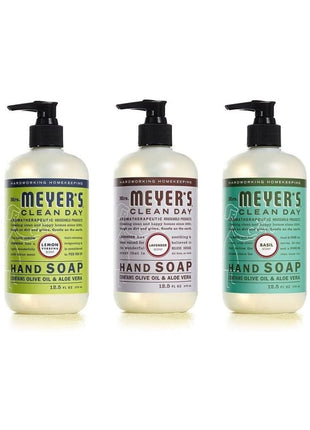 MRS. MEYER'S CLEAN DAY Hand Soap Refill, Lavender Scent, 33 Fl Oz Bottle