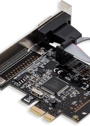 Single Port PCI Express x1 RS232 Serial Adapter Card - PCIe RS232 Serial Host Controller to Single Serial DB9 Port