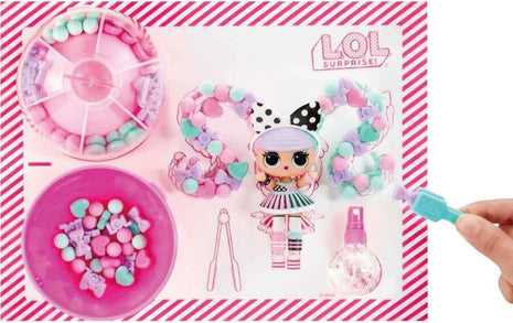 L.O.L. Surprise! LOL Surprise Hair Beads Tots with 60+ Hair Beads, Collectible Doll, DIY Hairstyles, Hair Beads Doll - Great Gift for Girls Age 3+