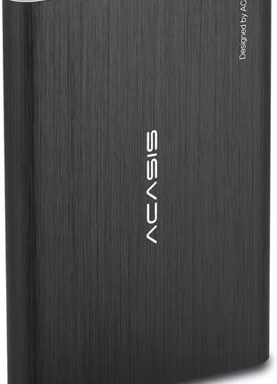ACASIS 500GB USB3.0 2.5" Portable External Hard Drive for Desktop Laptop HDD Hard Disk (500GB, Black)