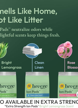 Purina Tidy Cats Cat Litter Breeze Pads Refill Pack Multi Cat Litter Pads - 8 ct. Bag