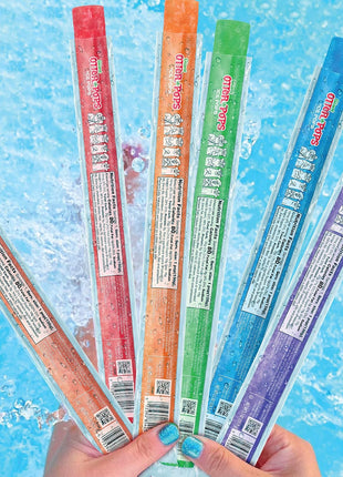 Otter Pops, Giant Original 5.5oz, 27 Ice Pops, Six Zippy Flavors