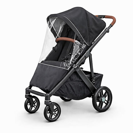 Rain Cover Fits for UPPAbaby Vista/Vista V2/Vista V3/Cruz/Cruz V2 Stroller â€“ Windproof Weather Shield with Zipper Window & Air Vents, All-Season Stroller Rain Protector