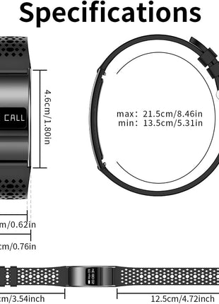 Smart Bracelet Ultra Thin Fitness Tracker for Women Men Slim Health Band Sleep Heart Rate Monitor Pedometer Step Counter Lightweight Ladies Wearable Activity Tracker, Silicone & Nylon Strap