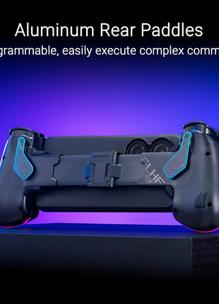 ASUS ROG Tessen Mobile Gaming Controller – Android Phones ONLY, Foldable, Compact, Wired USB-C, Programmable, Fast Charging, RGB – for Call of Duty: Warzone Mobile, Minecraft, Roblox, 350+ Games