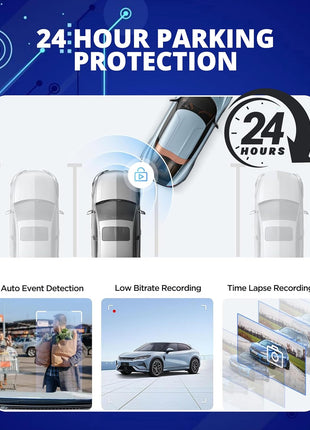 VIOFO Dash Cam A119 V3 2K 2560x1440P Quad HD+ 60FPS Front Car Dash Camera, 5MP STARVIS Sensor, 140-Degree Wide Angle, GPS Included, Buffered Parking Mode, True HDR, Motion Detection, Time Lapse