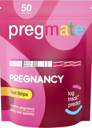 Pregmate 50 Pregnancy Test Strips (50 Count)