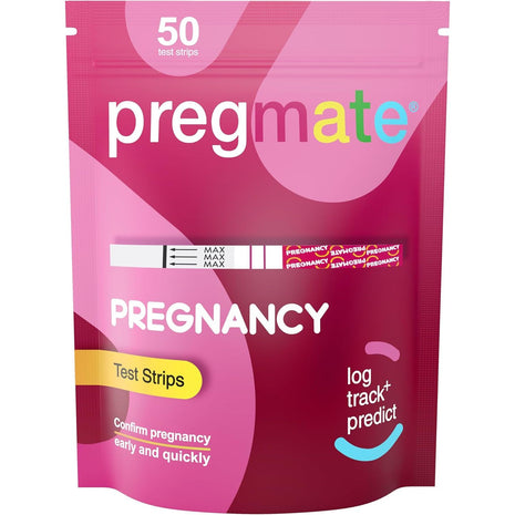 Pregmate 50 Pregnancy Test Strips (50 Count)