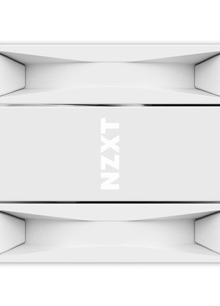 NZXT T120 CPU Air Cooler - RC-TN120-W1 - Conductive Copper Pipes - Fluid Dynamic Bearings - AMD and Intel Compatibility - White
