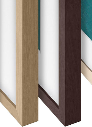 Samsung 50-inch The Frame Customizable Bezel, Modern Teak (VG-SCFA50TKBZA, 2021 Model)
