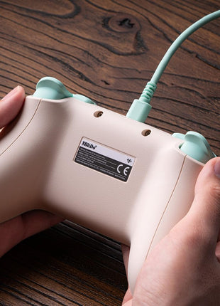 8BitDo Ultimate 2C Wired Controller for Windows PC and Android, with 1000Hz Polling Rate, Hall Effect Joysticks and Hall Triggers, and Remappable L4/R4 Bumpers (Mint)