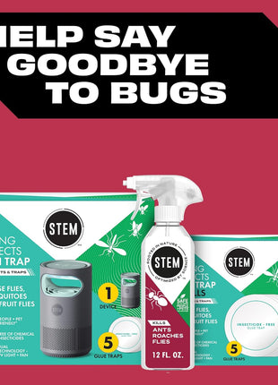 STEM Kills Ants, Roaches And Flies: Plant-Based Active Ingredient Bug Spray, Botanical Insecticide For Indoor And Outdoor Use; 12 fl oz (Pack Of 1)