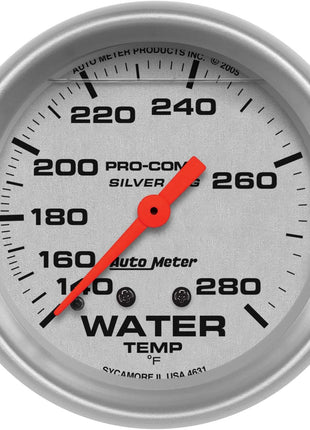 AUTO METER 4631 Ultra-Lite LFGs Water Temperature Gauge