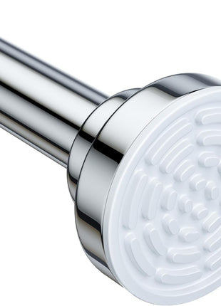 Ausemku Shower Curtain Rod Tension - 32-80 Inch Never Rust Non-Slip Spring Tension Curtain Rod No Drilling Stainless Steel Curtain Rod Use Bathroom Kitchen(Silver)