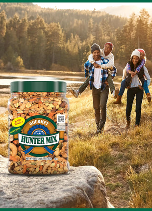 Southern Style Nuts Gourmet Hunter Bulk Trail Mix, 23 oz (Pack of 1), Sesame Sticks, Roasted Peanuts, Sunflower Kernels, Almonds, Cashews & Pepitas, Mixed Nuts, Snacks for Adults & Kids