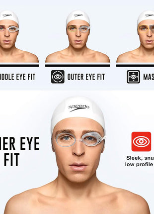 Speedo Swim Goggles Mirrored Vanquisher 2.0