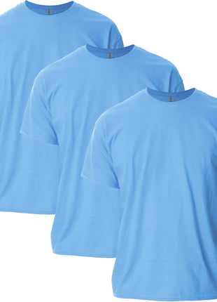 Gildan Men's Ultra Cotton T-Shirt, Style G2000, Multipack, Black (2-Pack), X-Large