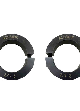 AZSSMUK Shaft Collar Bore 1-1/4'' Double Split Black Oxide Set Screw Durable Shaft Collars Suitable for Machinery and Industrial Use 2 Pieces