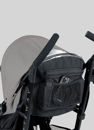 Chicco Liteway Stroller, Compact Fold Baby Stroller with Canopy, Lightweight Aluminum Frame Umbrella Stroller, for Use with Babies and Toddlers up to 40 lbs, Dune/Brown