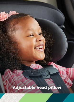 Safety 1st Grand 2-in-1 Booster Car Seat, Converts from High Back to Belt-Positioning Booster, High Back Seat for Kids 30-65, and Belt-Positioning 40-100 Pounds, Black Sparrow