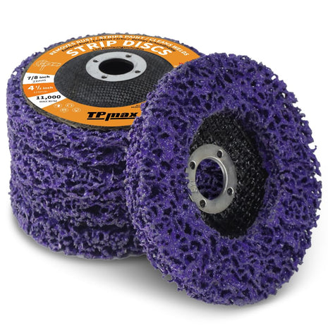 4-1/2" x 7/8" Strip Disc 5Pk Rust & Paint Removal for Angle Grinder