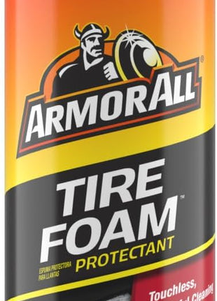 Armor All Tire Foam, Tire Cleaner Spray for Cars, Trucks, Motorcycles, 20 Oz Each, 1.25 Pound (Pack of 1)