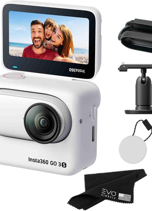 Insta360 GO 3S 4K Standard Edition Action Camera - White Arctic, 128GB