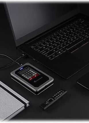 DataLocker DL4 FE 4 TB Portable Solid State Drive - External - TAA Compliant