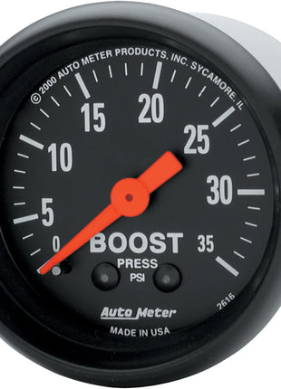 AUTO Meter 2616 Boost Gauge, 2.3125 in.