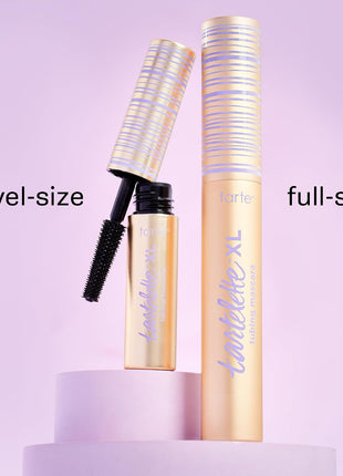 tarte tartelette XL tubing mascara – Lash Extensions in a Tube with Peptide, Extra-Bold Buildable Lifted Length & Volume, Smudge-Proof Longwear, Easy-to-Remove, Vegan & Cruelty-Free