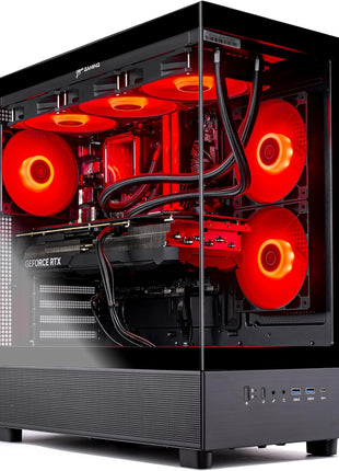 Skytech Gaming Rampage Gaming PC, Intel Ultra 7 265F 5.2GHz, NVIDIA RTX 5060 Ti, 1TB Gen4 NVMe SSD, 32GB DDR5 RAM 6000, 850W Gold ATX 3 PSU, 360 ARGB AIO, Wi-Fi, Win 11, Desktop