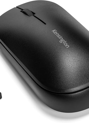 Kensington SureTrackTM Dual Wireless Mouse- Black (K75298WW) | Bluetooth and 2.4GHz connection, pairs with multiple devices, reliable everyday use