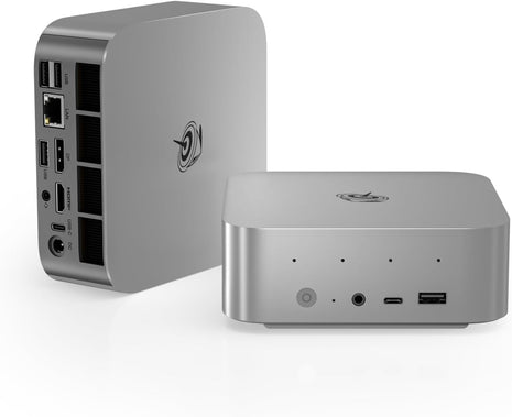 Beelink SER8 Mini PC, AMD Ryzen 7 8745HS, 16GB DDR5 RAM 500GB PCle4.0 SSD | 4K@144Hz, Tirple Display, HDMI+DP, WiFi6, BT5.2, USB4