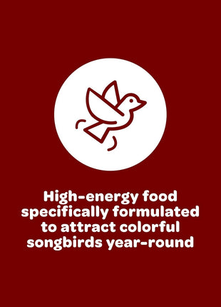 Kaytee Songbird Wild Bird Seed Food, Blended for Grosbeaks, Chickadees, Titmice, Cardinals, Nuthatches & More, 7 Pounds