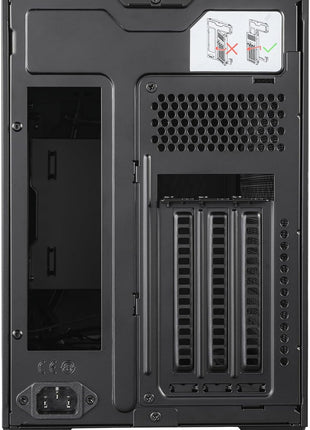 Cooler Master NR200P V2 Mini-ITX PC Case Ready, SFX Fit PSU Ready to Install, 280mm AIO Support, 357mm Vertical GPU Mount, Designed Ready Nvidia RTX 5090 | AMD RX 9070 XT, Tempered Glass, DIY