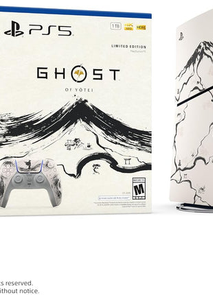 PlayStation®5 Console - Ghost of YoteiTM Black Limited Edition Bundle