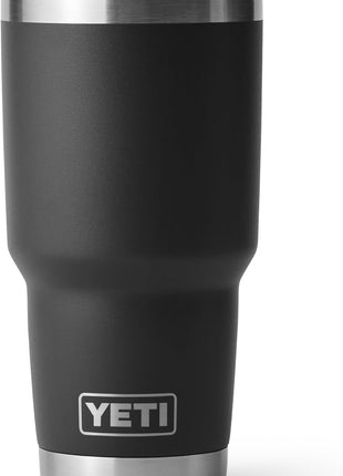 YETI Rambler 30 oz Stainless Steel Vacuum Insulated Tumbler w/MagSlider Lid, Black