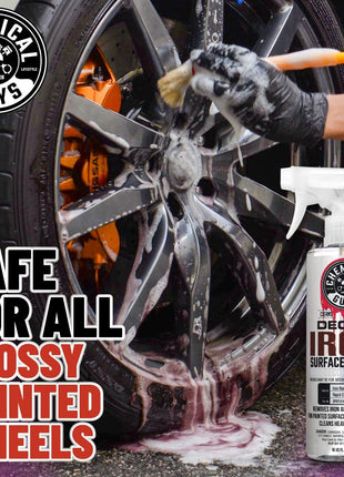 Chemical Guys Decon Pro Iron Remover and Wheel Cleaner – Professional Strength Fallout Remover, Brakes, Calipers, Exterior, Wheel and Tire Cleaner – Dissolves Brake Dust & Dirt, 16 oz