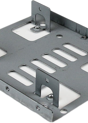 StarTech.com 2.5 inch to 3.5 inch SATA Hard Drive Mounting Bracket Kit - Dual SATA SSDs/HDDs Mounting Bracket for Mounting Bay , TAA (BRACKET25X2)